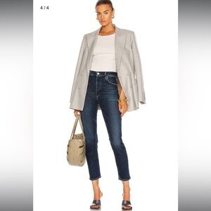 AGOLDE Nico High Rise Slim Cabana Jeans